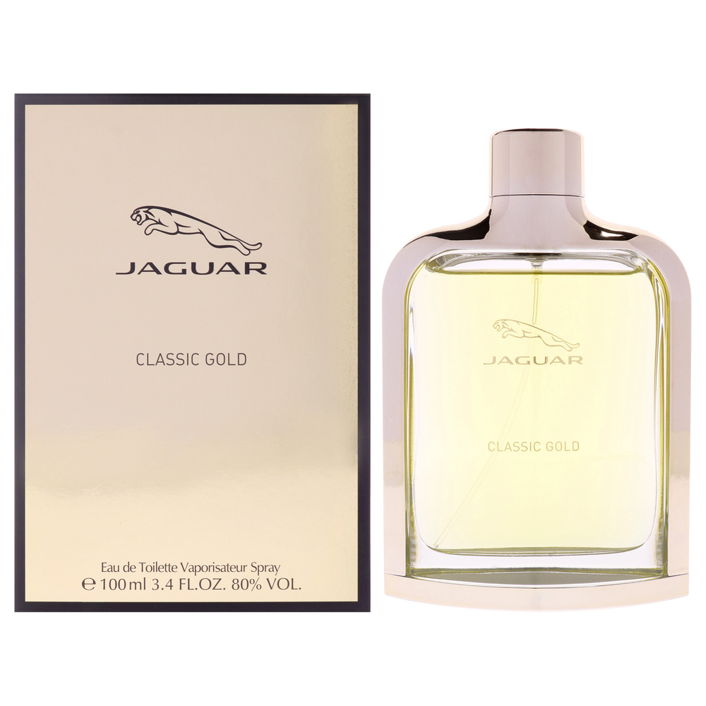 Jaguar Classic Gold by Jaguar for Men - 3.4 oz EDT Spray